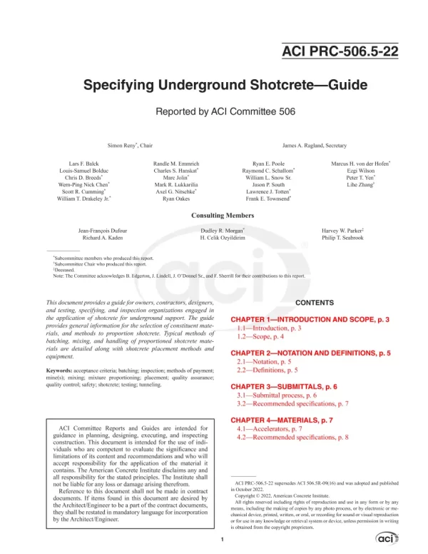 ACI PRC-506.5-22 pdf