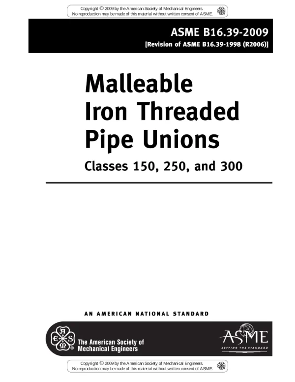 ASME B16.39-2009 pdf