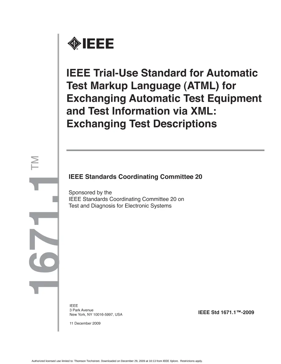 IEEE 1671.1-2009 pdf