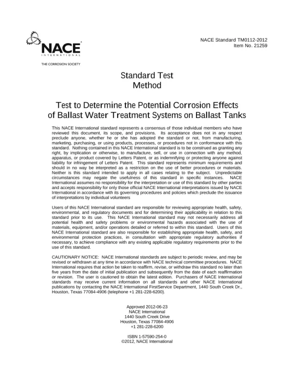 NACE TM0112-2012 pdf