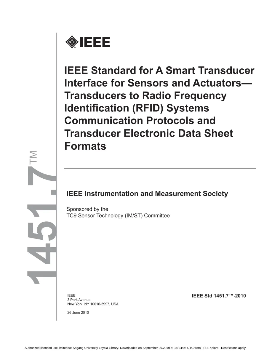 IEEE 1451.7-2010 pdf