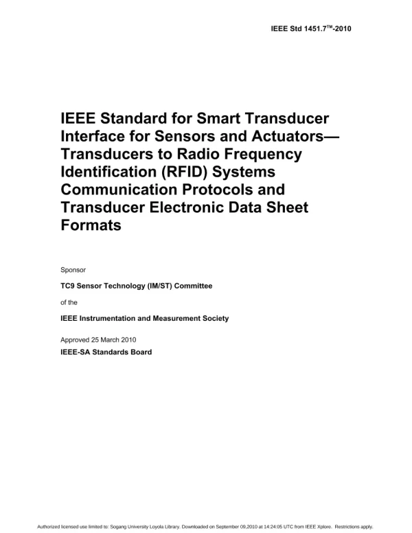 IEEE 1451.7-2010 pdf