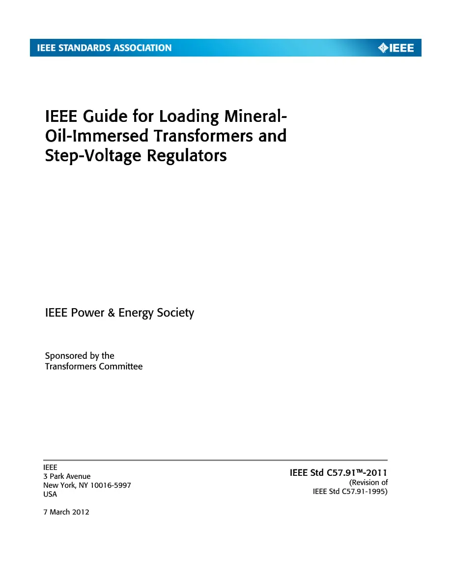 IEEE C57.91-2011 pdf