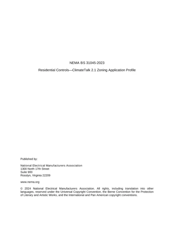 NEMA BS 31045-2023 pdf