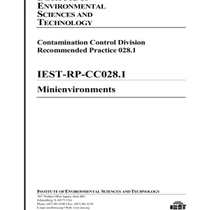 IEST RP-CC028.1 pdf