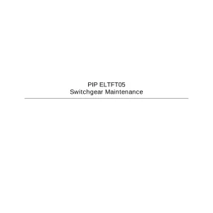 PIP ELTFT05 pdf