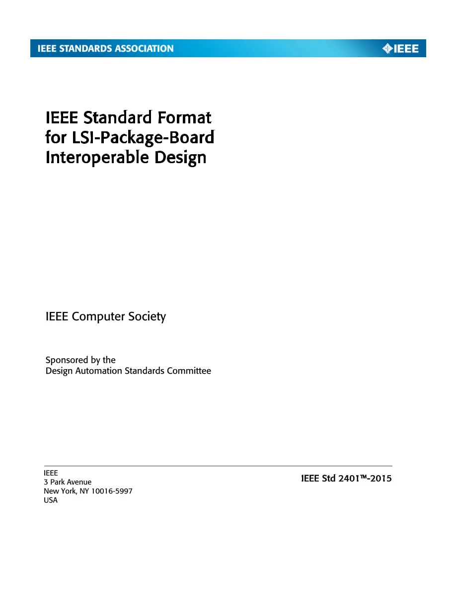 IEEE 2401-2015 pdf