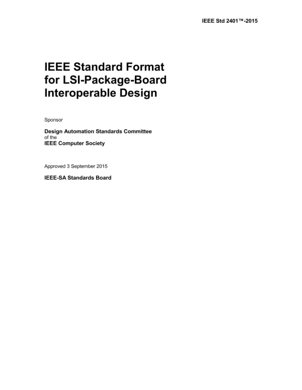 IEEE 2401-2015 pdf