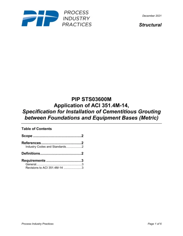 PIP STS03600M pdf