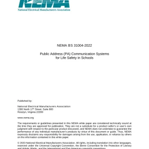 NEMA BS 31004-2022 pdf