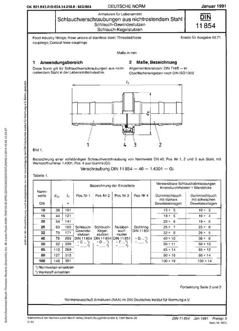 DIN 11854 pdf