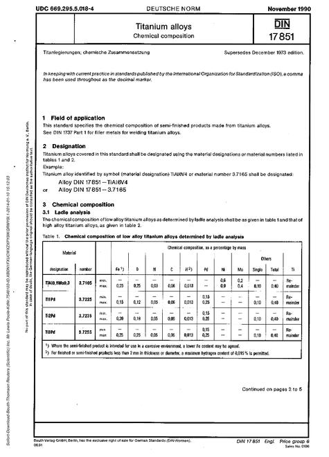 DIN 17851 pdf