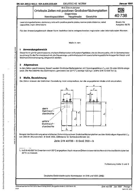 DIN 40738 pdf