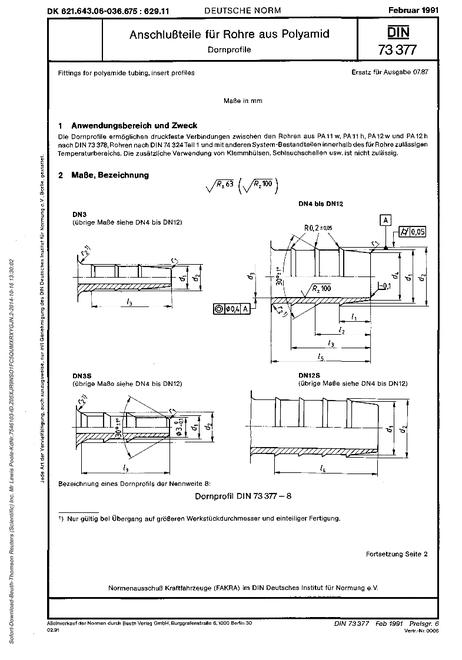 DIN 73377 pdf