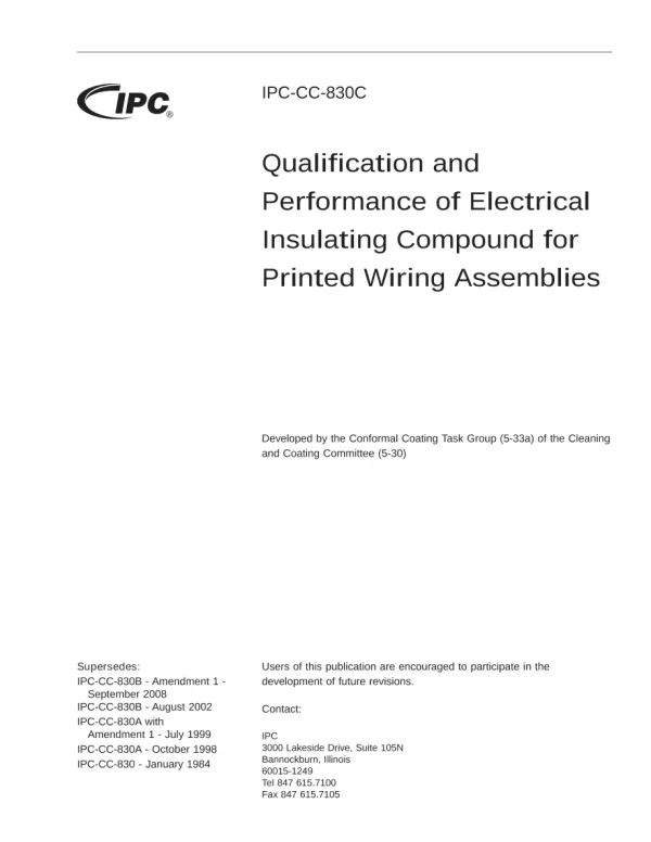 IPC CC-830C pdf