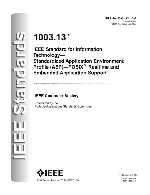 IEEE 1003.13-2003 pdf