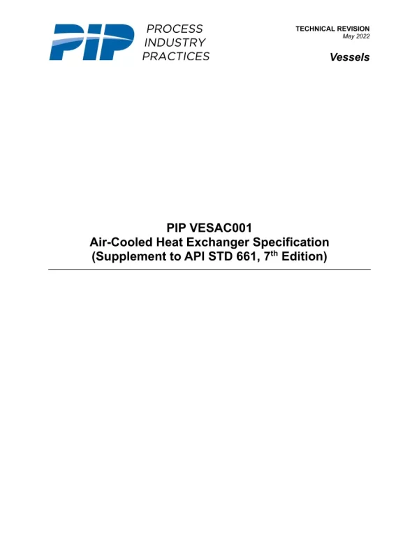 PIP VESAC001 pdf