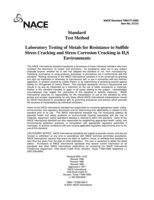 NACE TM0177-2005 pdf