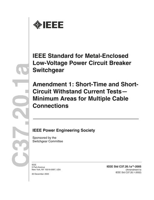 IEEE C37.20.1a-2005 pdf