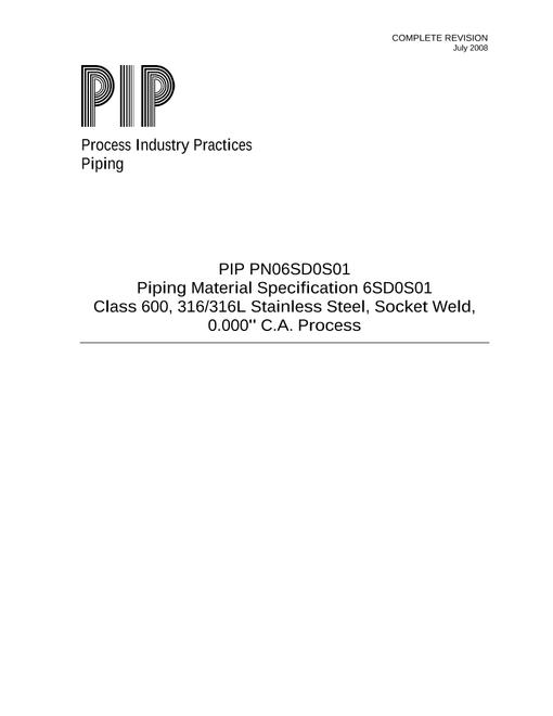 PIP PN06SD0S01 pdf