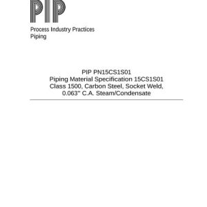 PIP PN15CS1S01 pdf