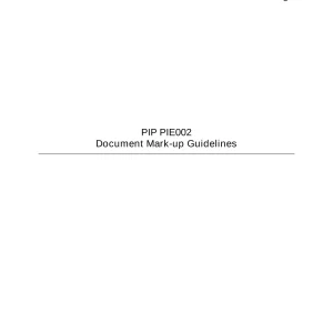 PIP PIE002 pdf