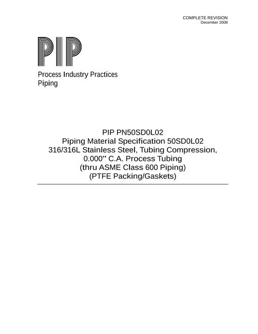 PIP PN50SD0L02 pdf