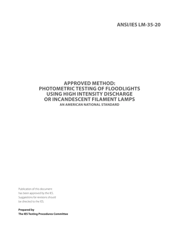 IES LM-35-20 (R2023) pdf