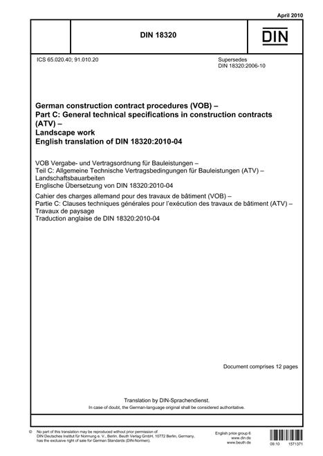 DIN 18320 pdf