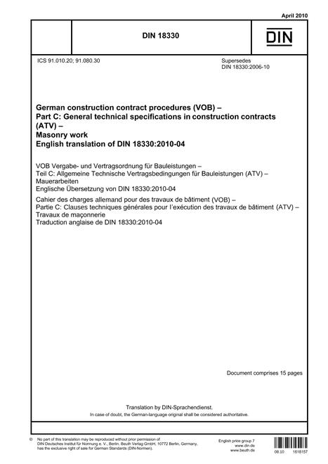 DIN 18330 pdf