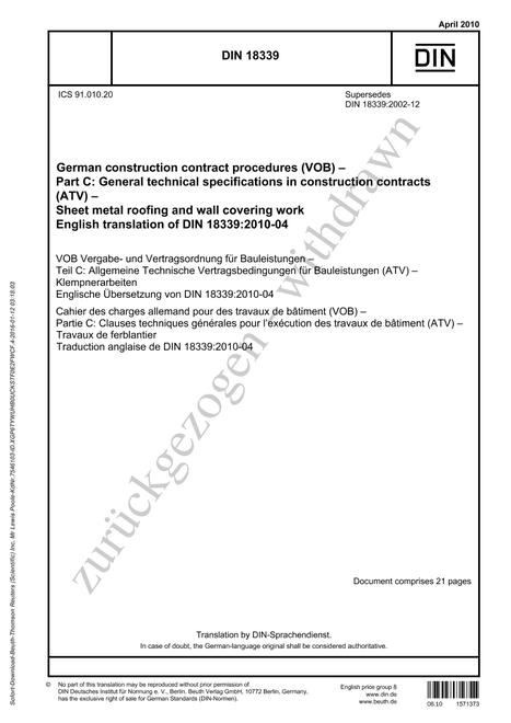 DIN 18339 pdf