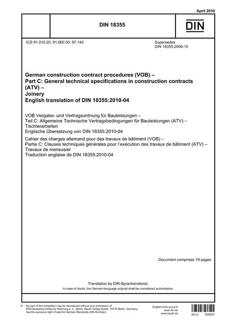 DIN 18355 pdf