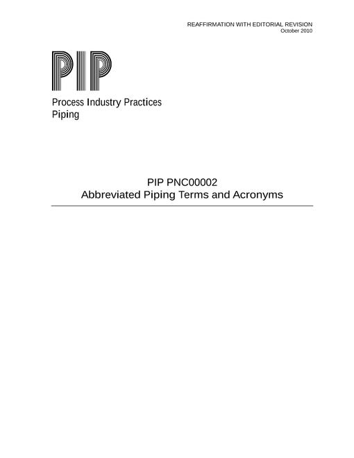 PIP PNC00002 pdf