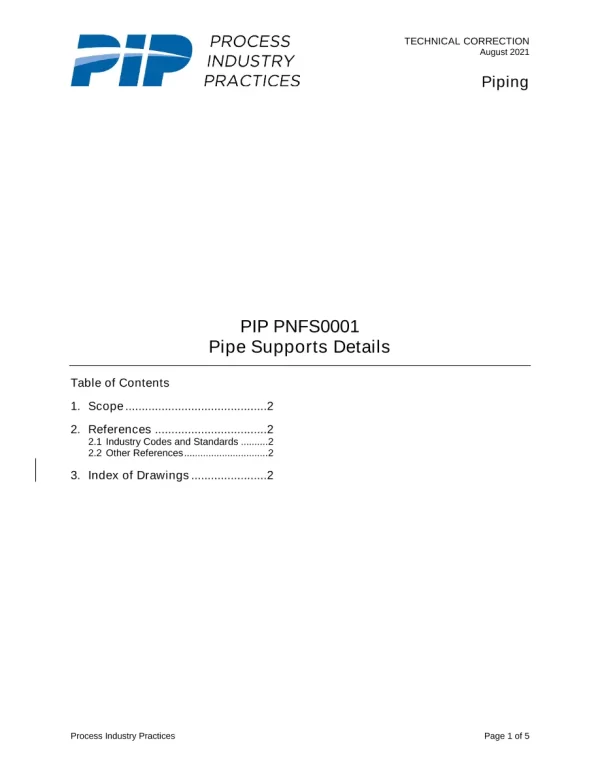 PIP PNFS0001 pdf