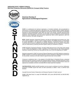 ASAE/ASABE S478.1 (R2022) pdf