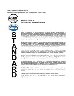 ASAE/ASABE S478.1 (R2022) pdf