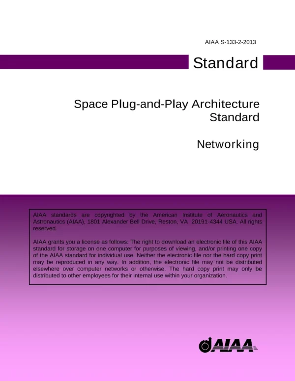 AIAA S-133-2-2013 pdf