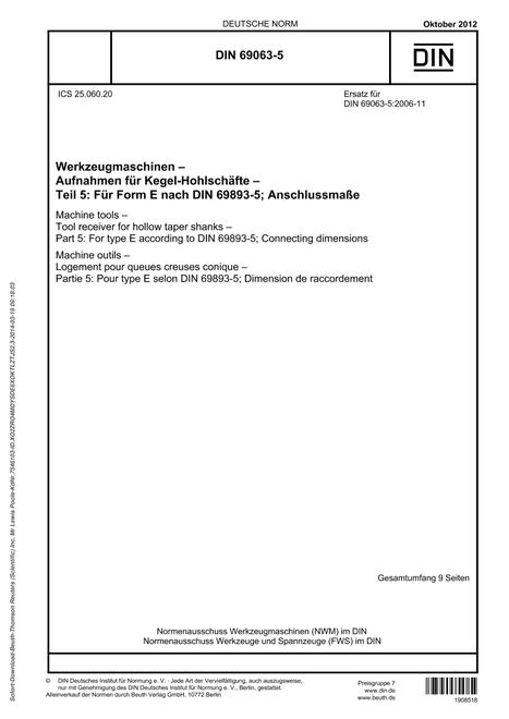 DIN 69063-5 pdf