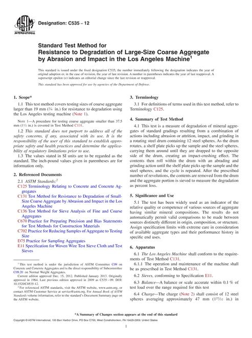 ASTM C535-12 pdf