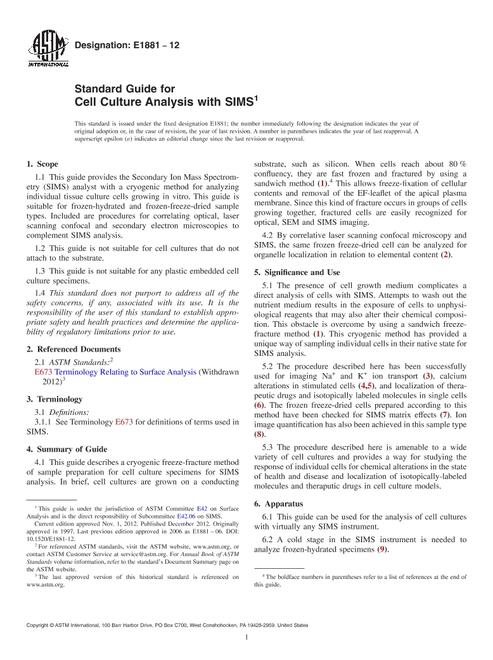 ASTM E1881-12 pdf