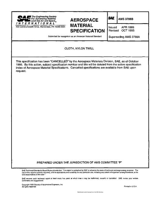 SAE AMS3788B pdf