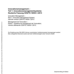 DIN CEN/TS 16555-1 pdf