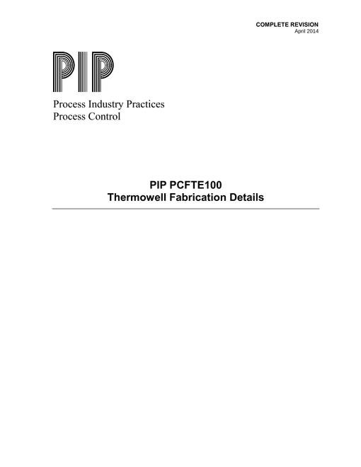 PIP PCFTE100 pdf