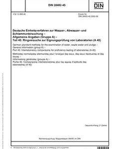 DIN 38402-45 pdf