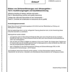 DIN 6701-4 - DRAFT pdf