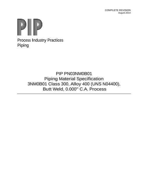 PIP PN03NM0B01 pdf