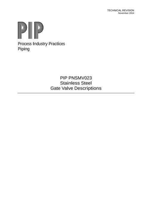 PIP PNSMV023 pdf