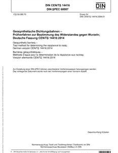 DIN CEN/TS 14416 pdf