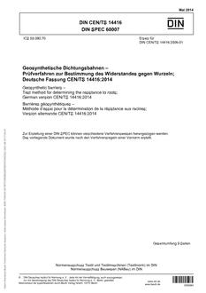 DIN CEN/TS 14416 pdf