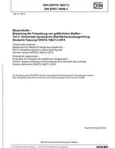 DIN CEN/TS 16637-2 pdf